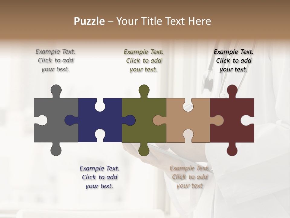 People Physician Examination PowerPoint Template