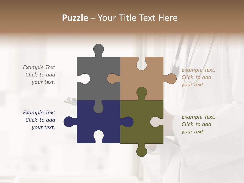 People Physician Examination PowerPoint Template