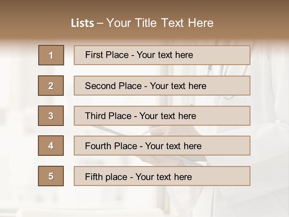 People Physician Examination PowerPoint Template