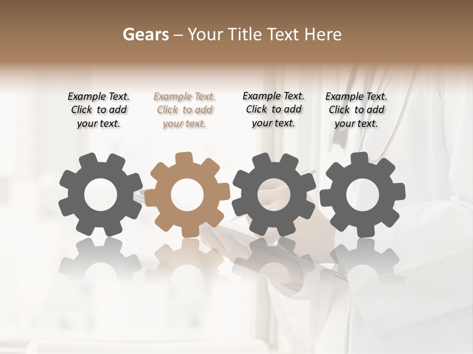 People Physician Examination PowerPoint Template