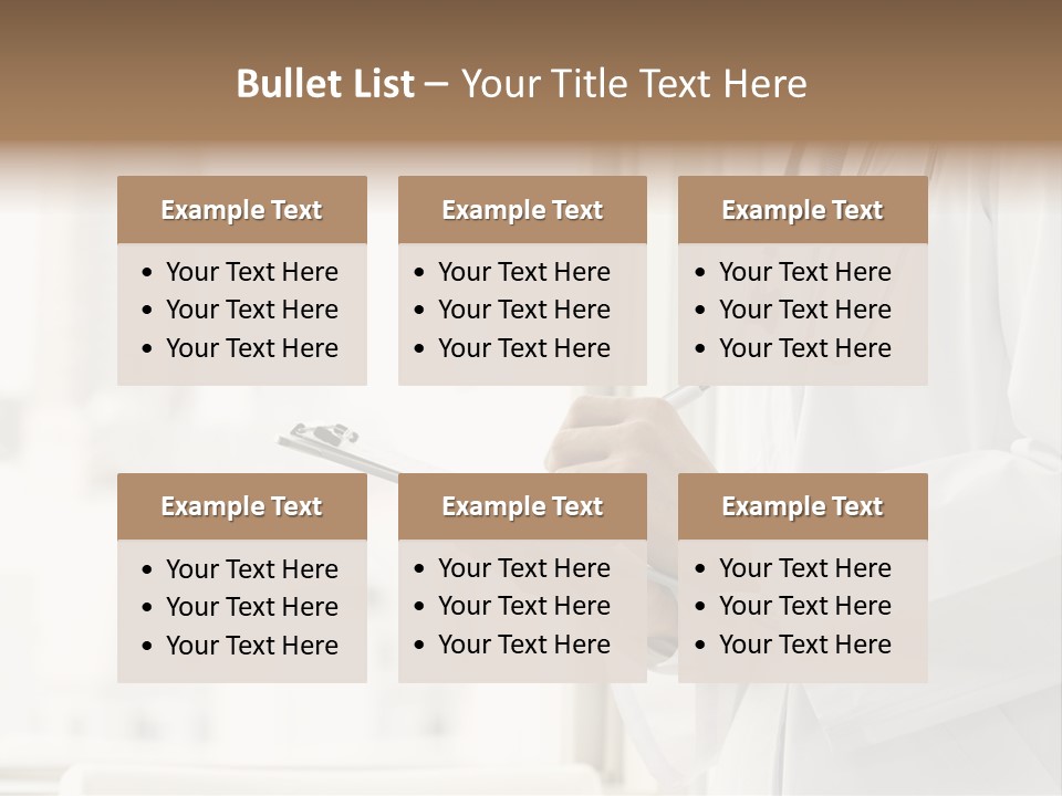 People Physician Examination PowerPoint Template