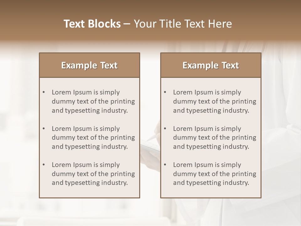 People Physician Examination PowerPoint Template