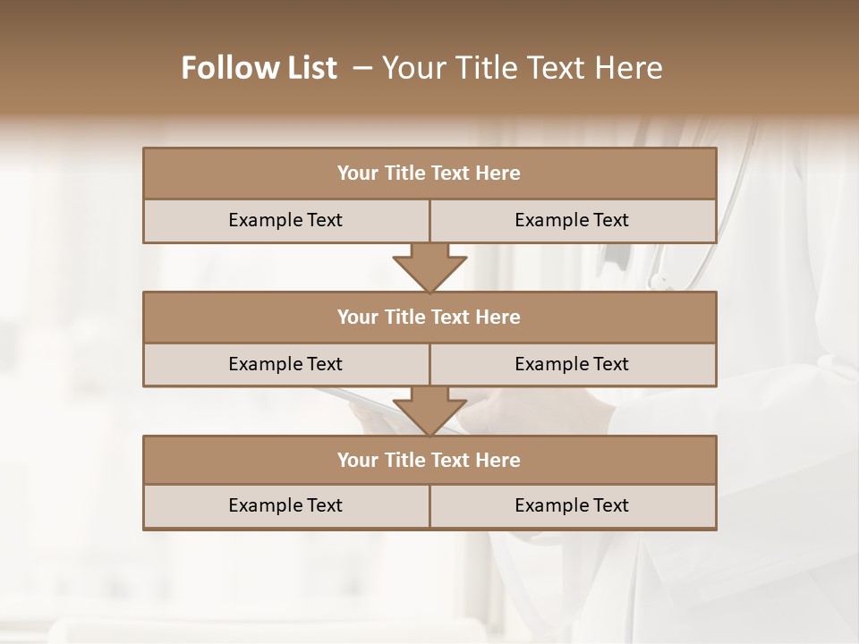 People Physician Examination PowerPoint Template
