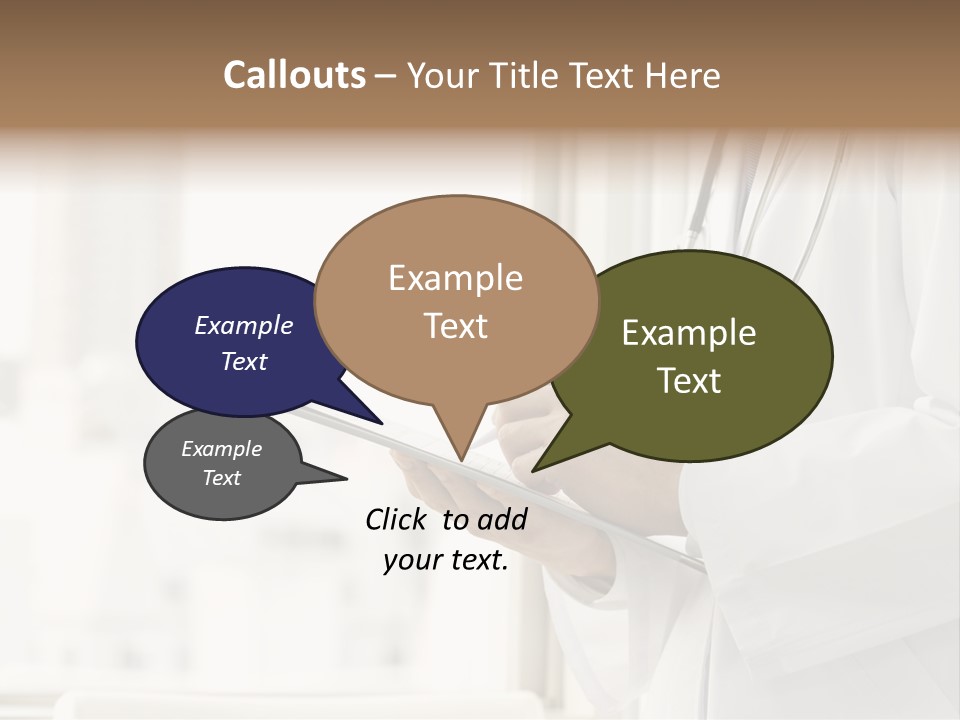 People Physician Examination PowerPoint Template