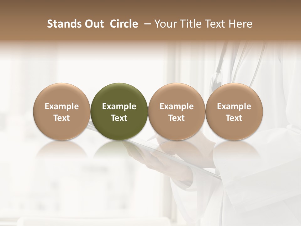 People Physician Examination PowerPoint Template