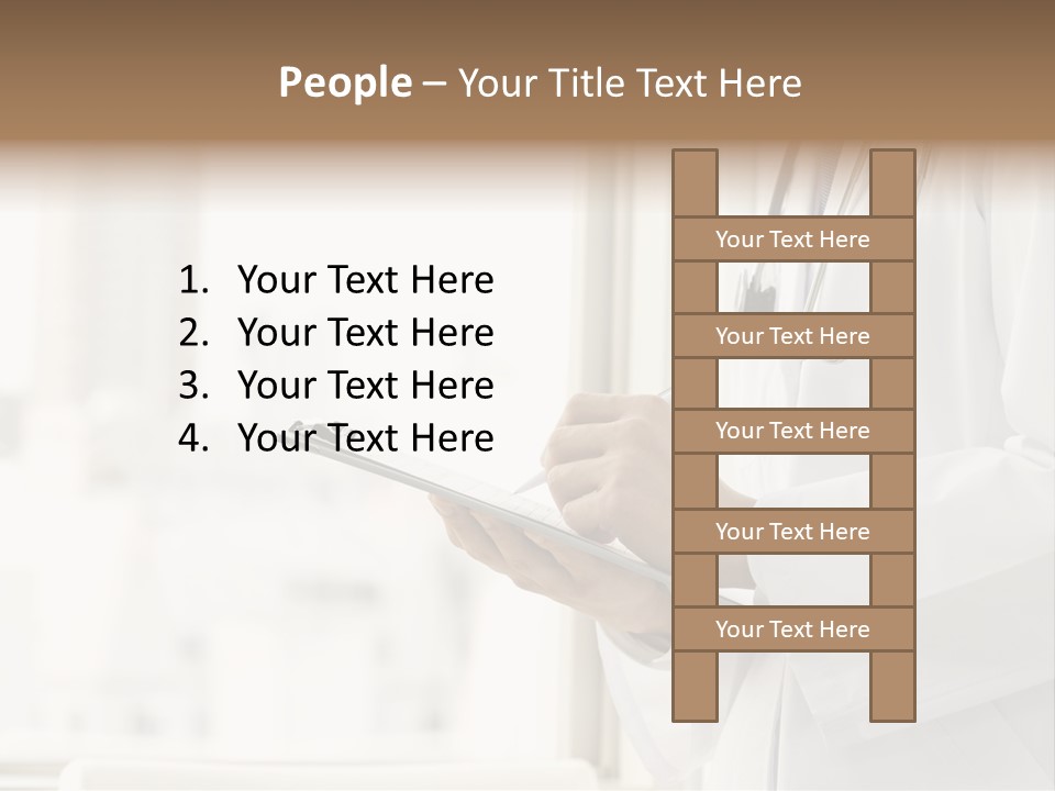 People Physician Examination PowerPoint Template