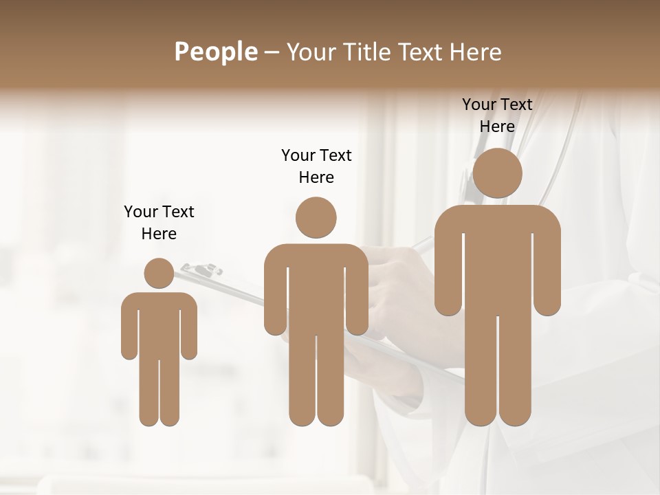 People Physician Examination PowerPoint Template