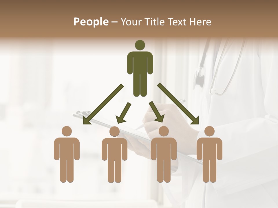 People Physician Examination PowerPoint Template