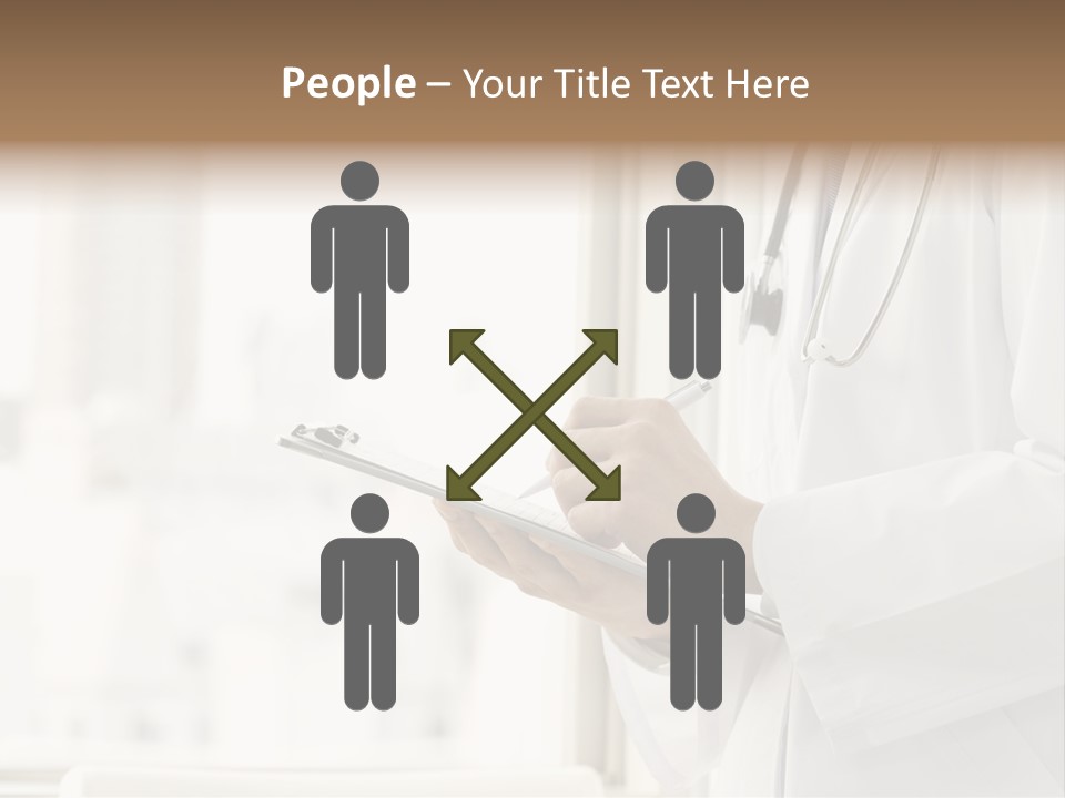 People Physician Examination PowerPoint Template