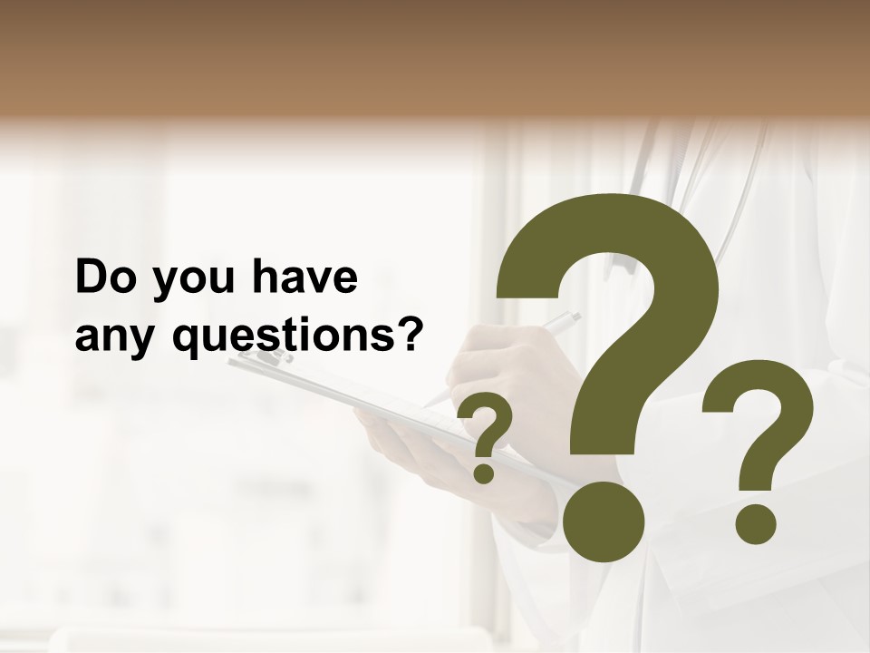 People Physician Examination PowerPoint Template