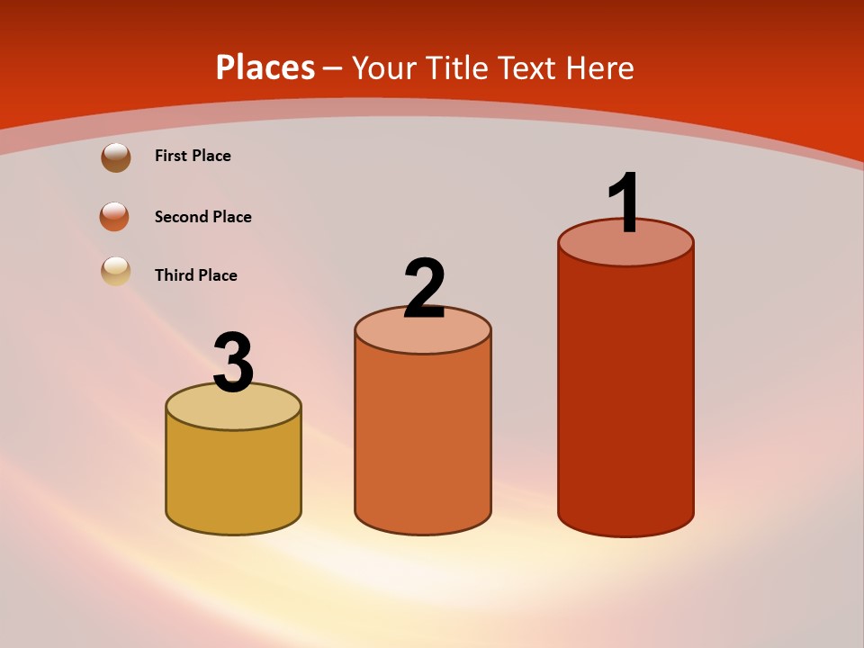 Red Background Bright PowerPoint Template