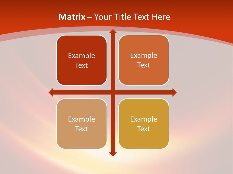 Red Background Bright PowerPoint Template