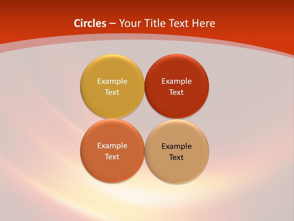 Red Background Bright PowerPoint Template