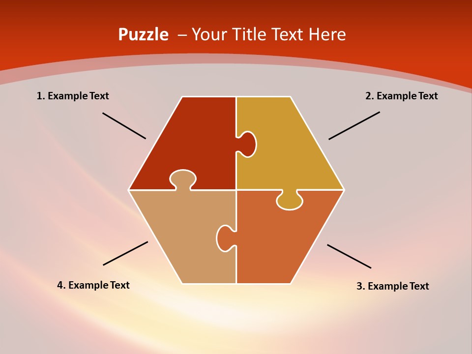 Red Background Bright PowerPoint Template