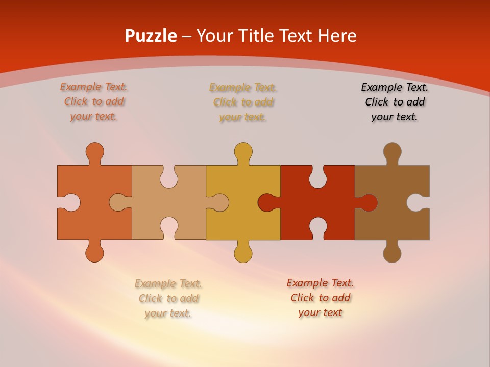 Red Background Bright PowerPoint Template