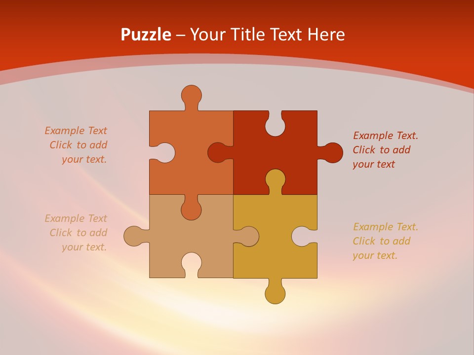 Red Background Bright PowerPoint Template