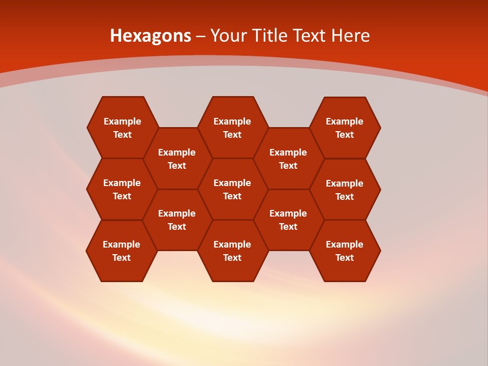 Red Background Bright PowerPoint Template