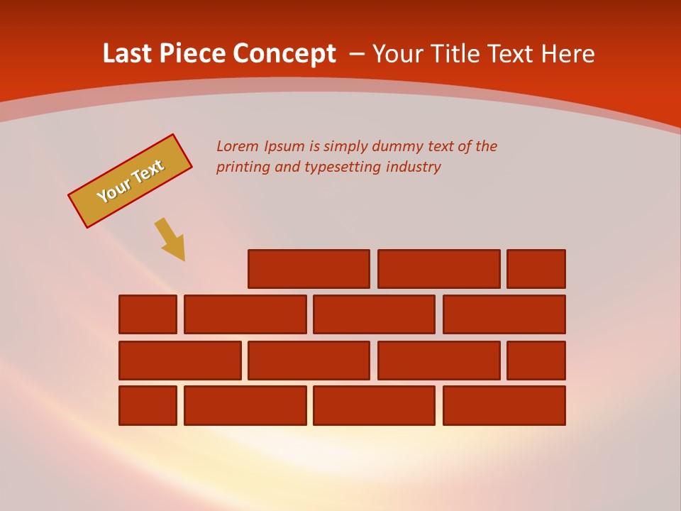 Red Background Bright PowerPoint Template