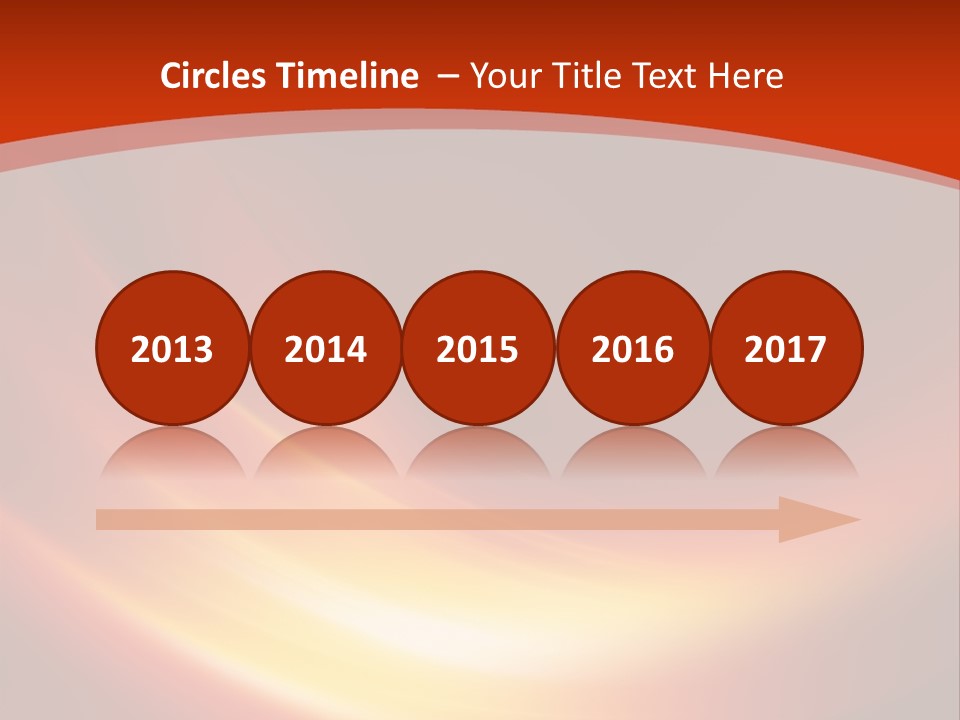 Red Background Bright PowerPoint Template