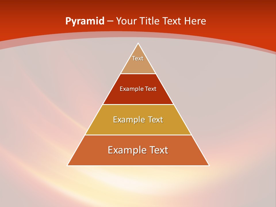 Red Background Bright PowerPoint Template