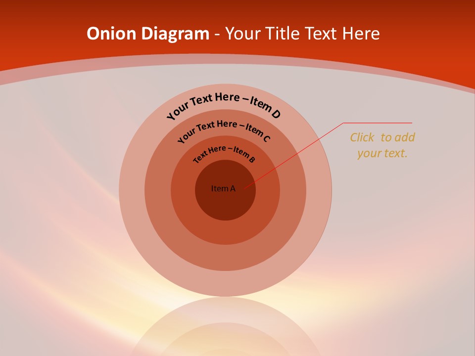 Red Background Bright PowerPoint Template