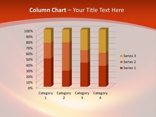 Red Background Bright PowerPoint Template