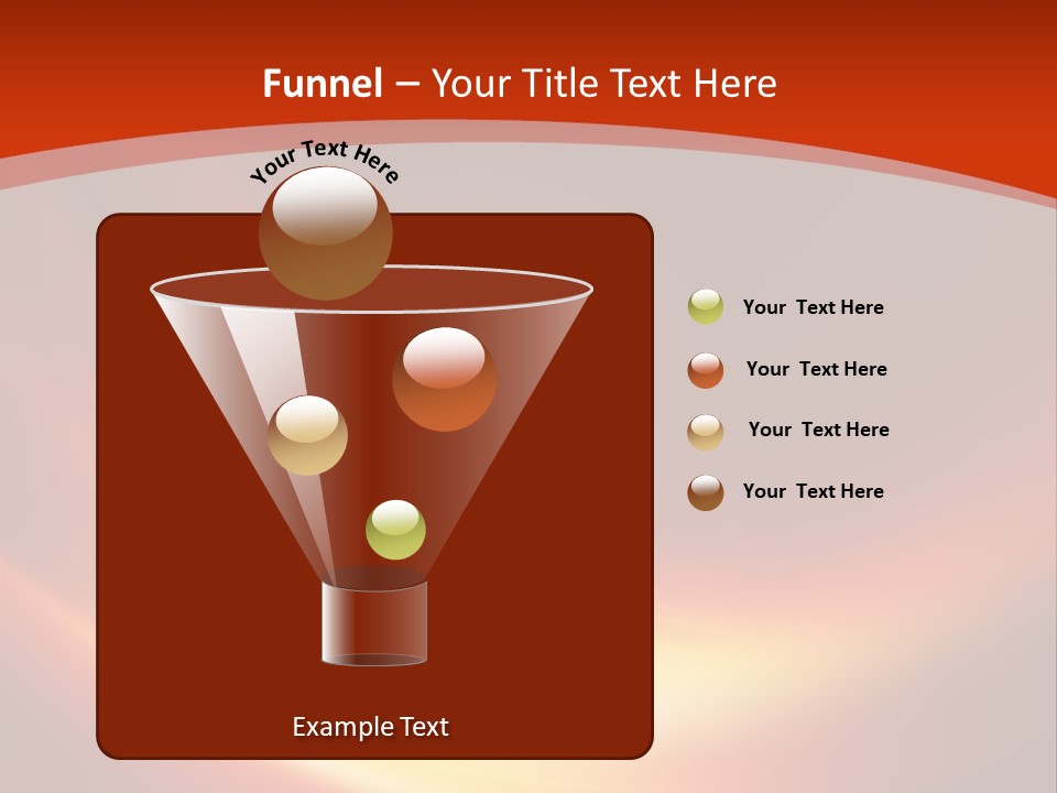 Red Background Bright PowerPoint Template