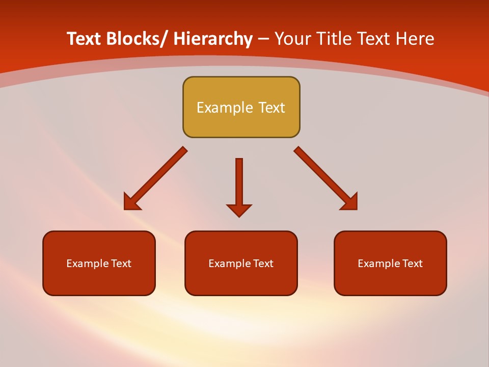 Red Background Bright PowerPoint Template
