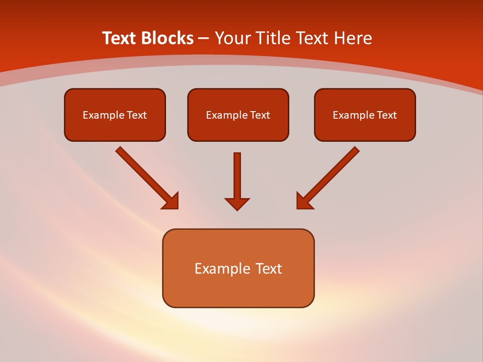 Red Background Bright PowerPoint Template