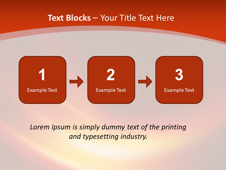 Red Background Bright PowerPoint Template