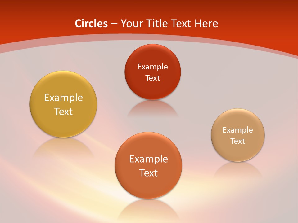 Red Background Bright PowerPoint Template