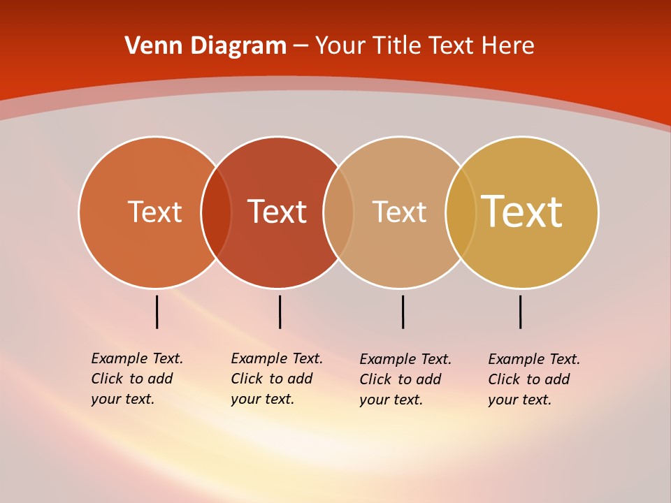 Red Background Bright PowerPoint Template