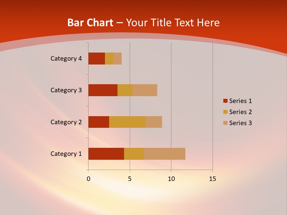 Red Background Bright PowerPoint Template