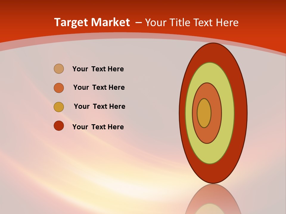 Red Background Bright PowerPoint Template