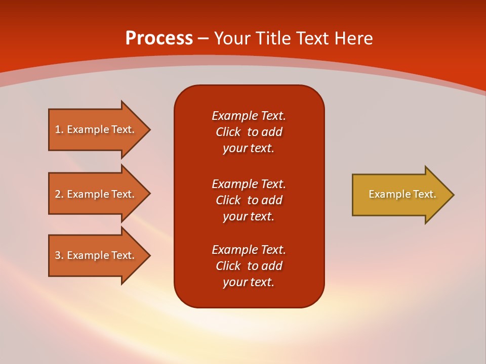 Red Background Bright PowerPoint Template