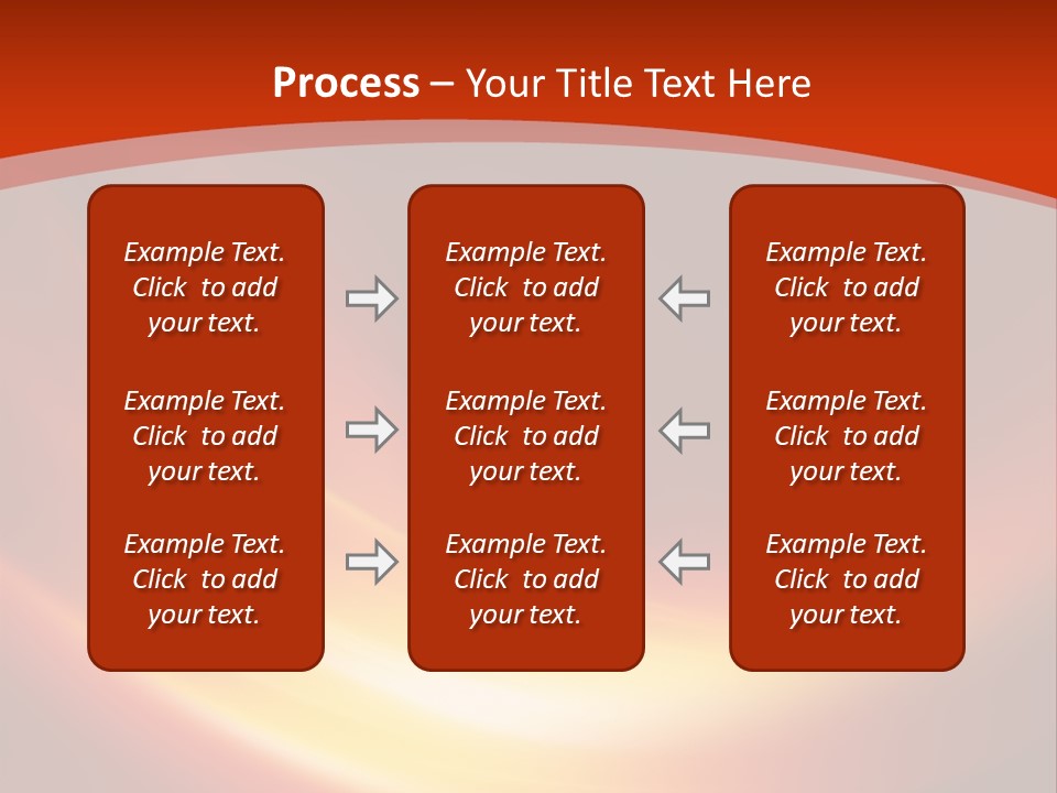 Red Background Bright PowerPoint Template