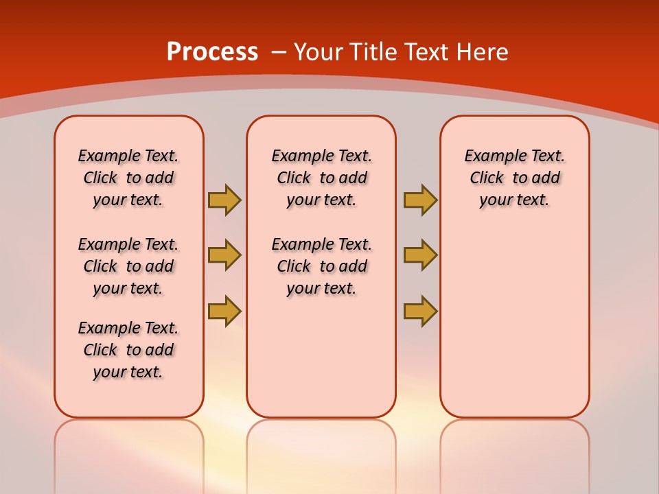 Red Background Bright PowerPoint Template