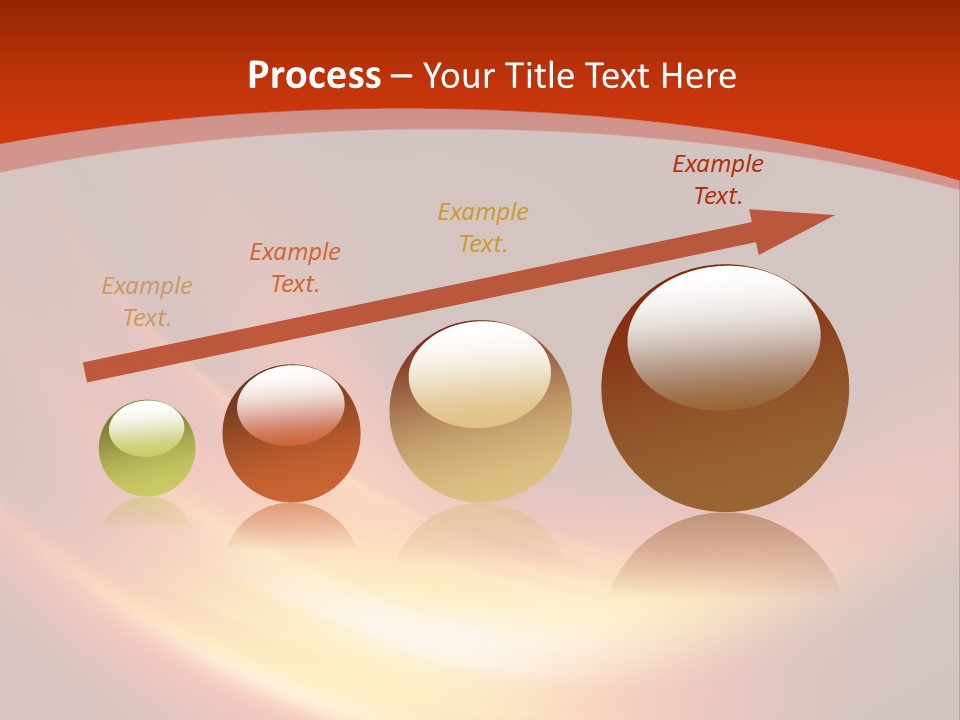 Red Background Bright PowerPoint Template