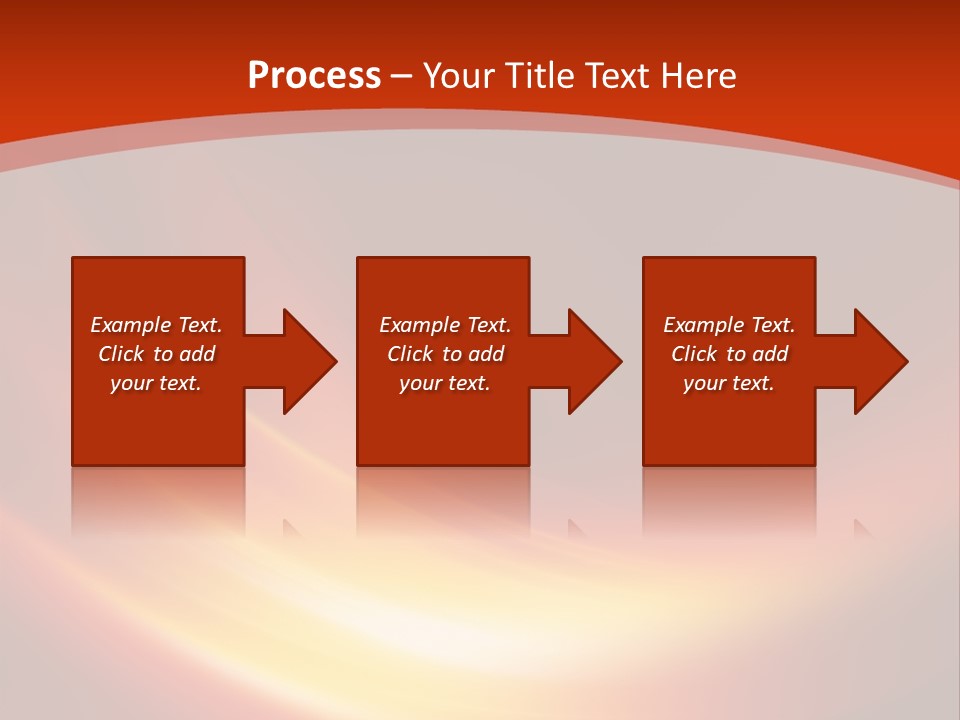 Red Background Bright PowerPoint Template