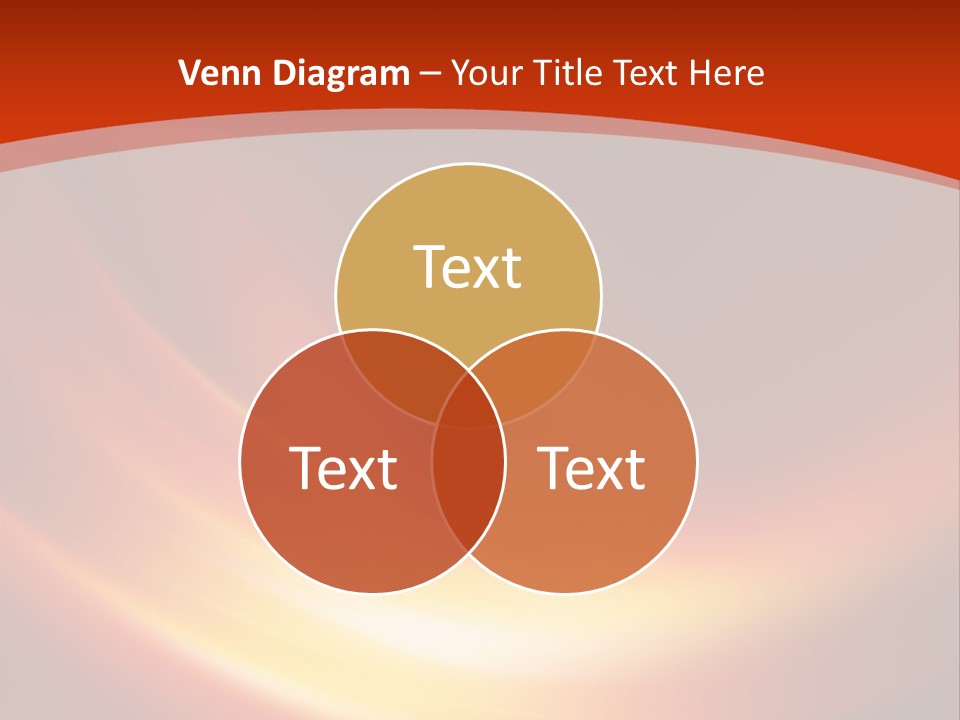 Red Background Bright PowerPoint Template