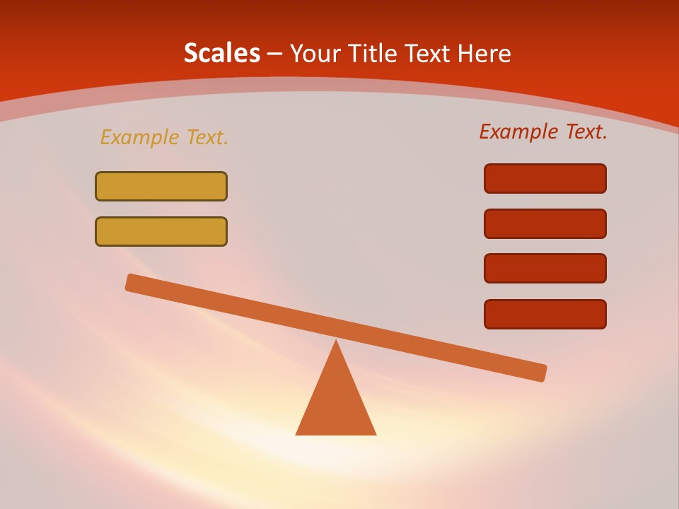 Red Background Bright PowerPoint Template