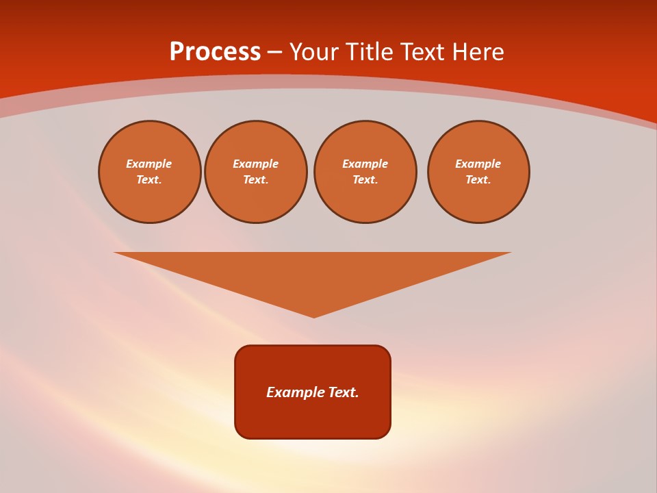 Red Background Bright PowerPoint Template