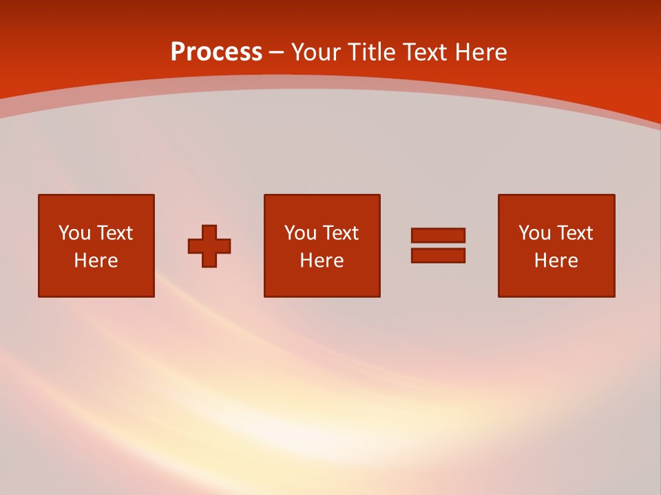 Red Background Bright PowerPoint Template