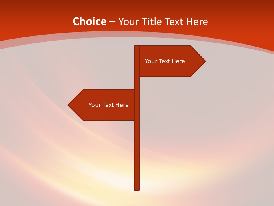 Red Background Bright PowerPoint Template