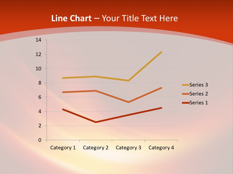 Red Background Bright PowerPoint Template