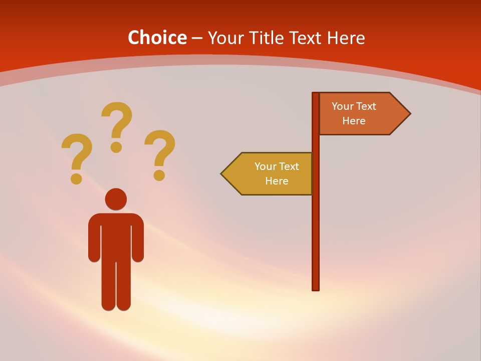 Red Background Bright PowerPoint Template