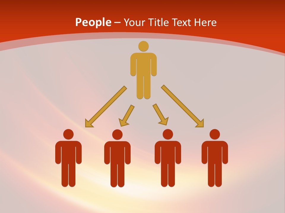 Red Background Bright PowerPoint Template