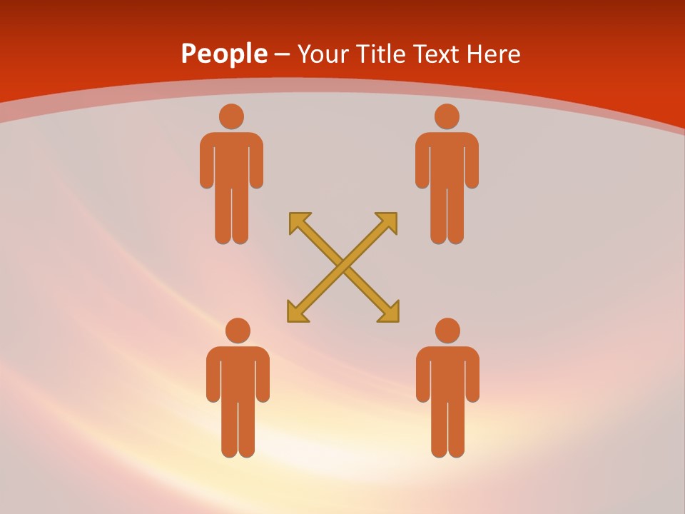 Red Background Bright PowerPoint Template