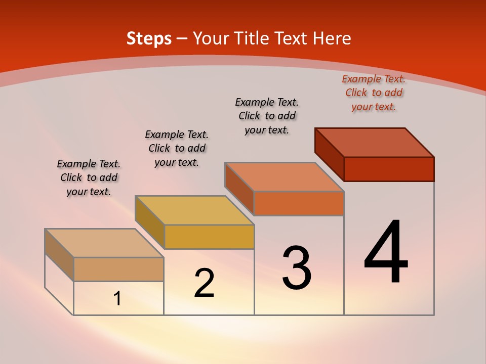 Red Background Bright PowerPoint Template