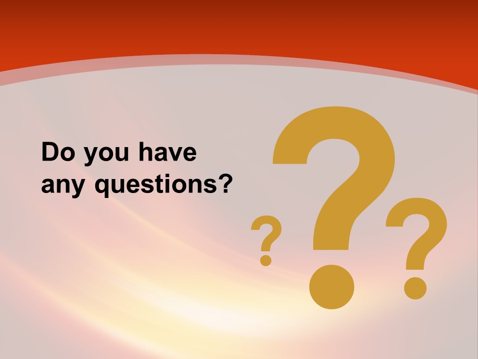 Red Background Bright PowerPoint Template